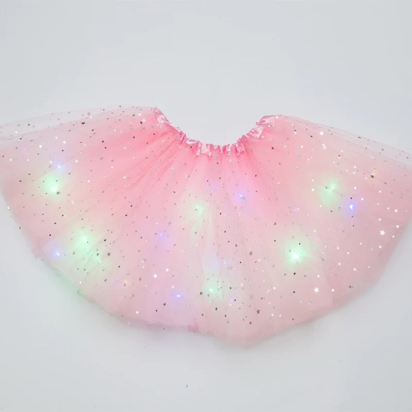 4 FULL LAYER Women's LED tutu skirt length 15.5" Light up tutu  teen/adult tutu - Picture 5 of 11